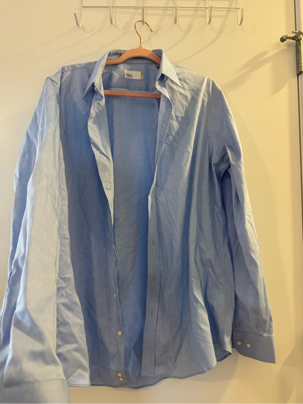 Light Blue Button-Down Dress Shirt